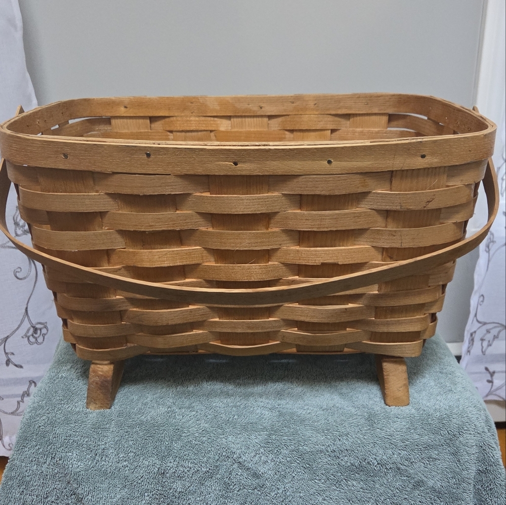 Peterboro Large Magazine & Fireside Storage Basket
